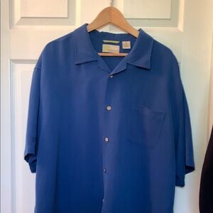 Men's CubaVera Blue Shirt XXL